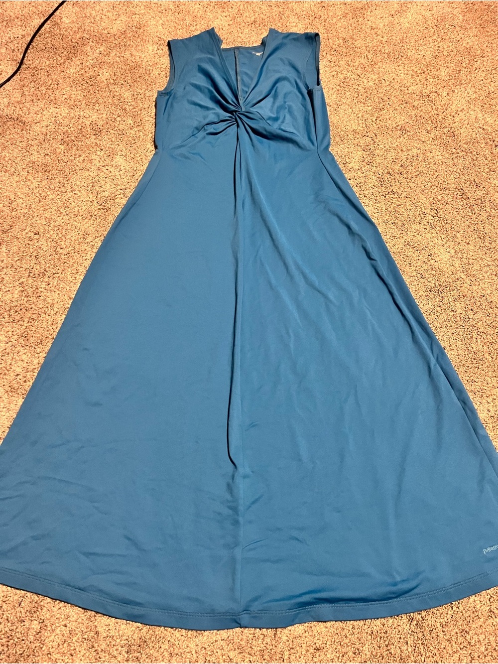 Patagonia Women's Sleeveless V-Neck Maxi Dress, Size L